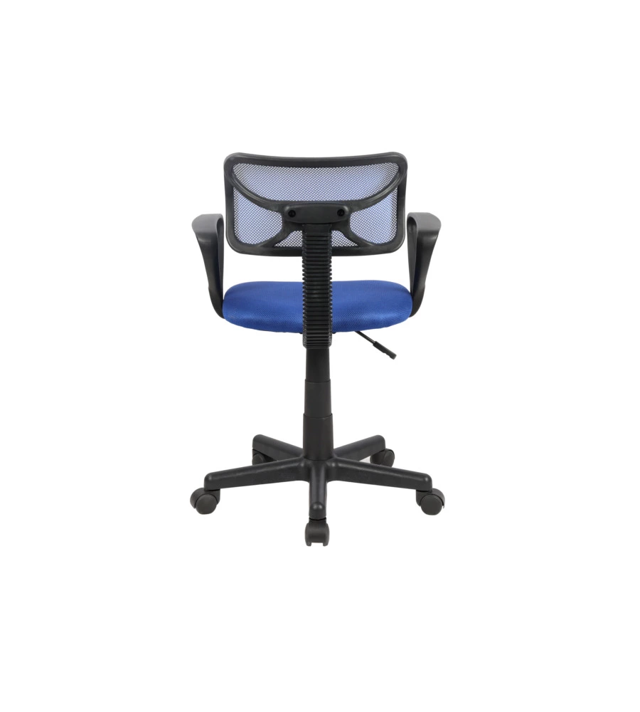 SEDIA UFFICIO BLU "SPOT2" CON BRACCIOLI, 54X87X44 CM